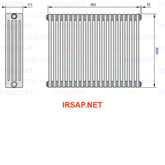 Радиатор IRSAP Tesi 52000/20 T12 CL 01